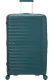 Mala de Viagem Grande 78cm Expansível 4 Rodas Azul-Petróleo