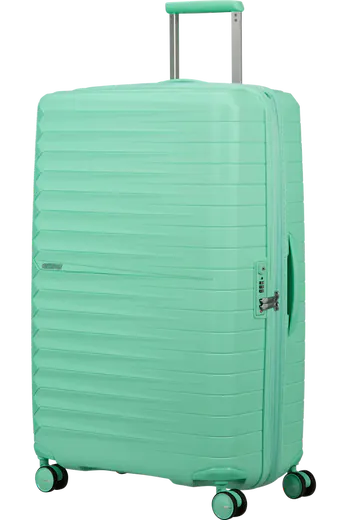 Mala de Viagem Grande 78cm Expansível 4 Rodas Verde Menta