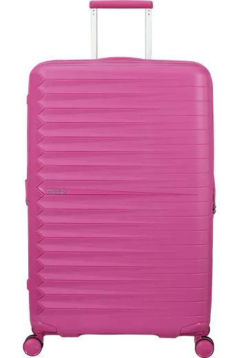 Mala de Viagem Grande 78cm Expansível 4 Rodas Fúcsia Elétrico