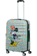 Mala de Viagem Média 67cm 4 Rodas Minnie Pontos Pastel - Mala de Viagem Média 67cm 4 Rodas Minnie Pontos Pastel - WaveBreaker Disney | American Tourister®