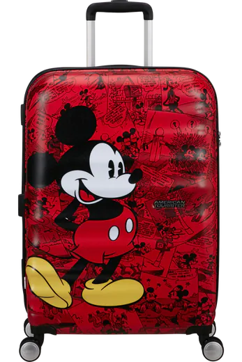 Mala de Viagem Média 67cm 4 Rodas Mickey Banda Desenhada