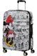 Mala de Viagem Média 67cm 4 Rodas Minnie Banda Desenhada - Mala de Viagem Média 67cm 4 Rodas Minnie Banda Desenhada - WaveBreaker Disney | American Tourister®