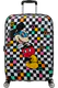 Mala de Viagem Média 67cm 4 Rodas Mickey Xadrez