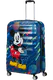 Mala de Viagem Grande 77cm 4 Rodas Mickey Pop Futurista - Mala de Viagem Grande 77cm 4 Rodas Mickey Pop Futurista - WaveBreaker Disney | American Tourister®