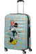 Mala de Viagem Grande 77cm 4 Rodas Minnie Pontos Pastel - Mala de Viagem Grande 77cm 4 Rodas Minnie Pontos Pastel - WaveBreaker Disney | American Tourister®