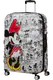 Mala de Viagem Grande 77cm 4 Rodas Minnie Banda Desenhada - Mala de Viagem Grande 77cm 4 Rodas Minnie Banda Desenhada - WaveBreaker Disney | American Tourister®