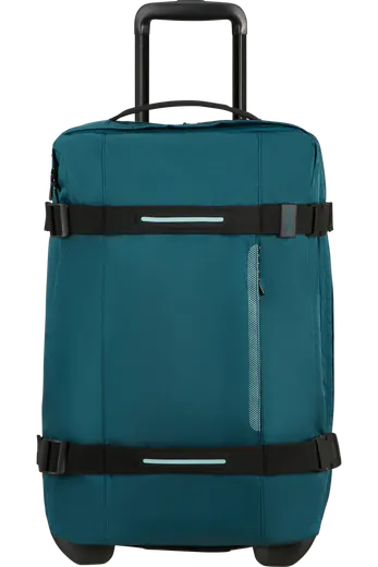 Saco de Viagem 55cm 2 Rodas Azul-Petróleo