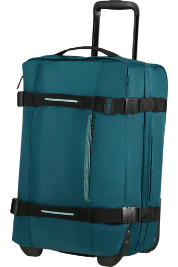 Saco de Viagem 55cm 2 Rodas Azul-Petróleo
