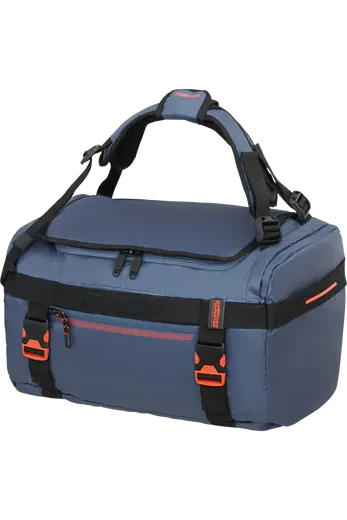 Saco/Mochila de Viagem M Azul-Marinho/Laranja