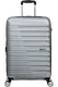 Mala de Viagem Média 67cm Expansível 4 Rodas Céu Prata