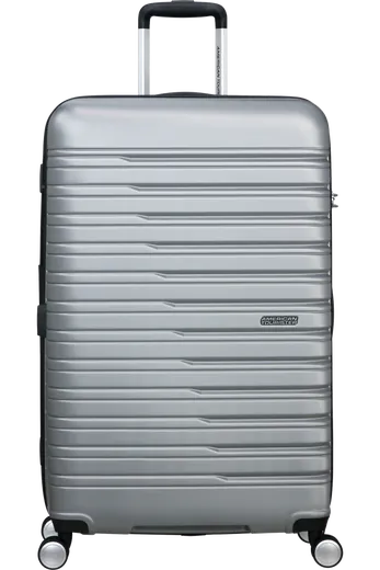 Mala de Viagem Grande 78cm Expansível 4 Rodas Céu Prata