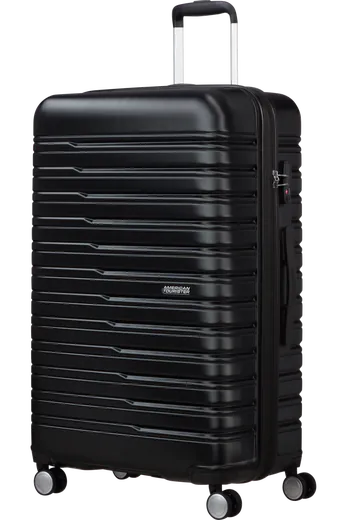 Mala de Viagem Grande 78cm Expansível 4 Rodas Preto Sombra