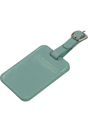 Etiqueta de Viagem Verde Iceberg