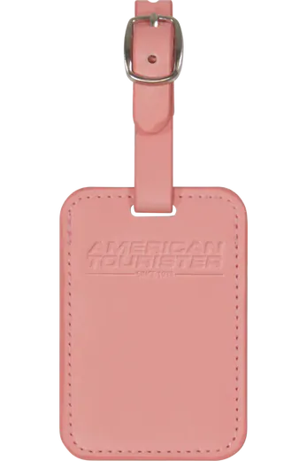 Etiqueta de Viagem Rosa Solar