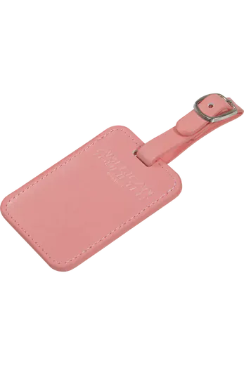 Etiqueta de Viagem Rosa Solar