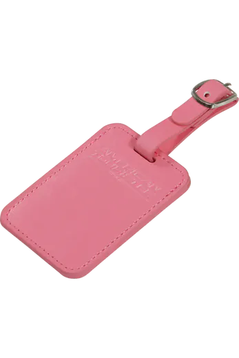 Etiqueta de Viagem Rosa Glitch