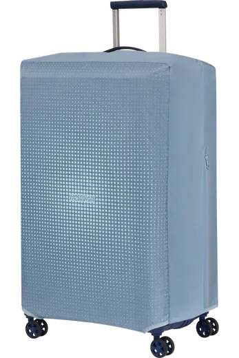 Capa para Mala de Viagem Grande Cinzento/Azul