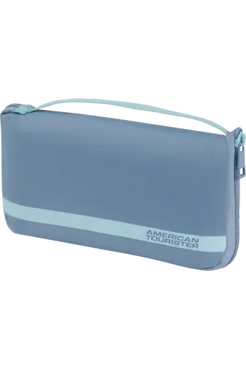 Capa para Mala de Viagem Grande Cinzento/Azul