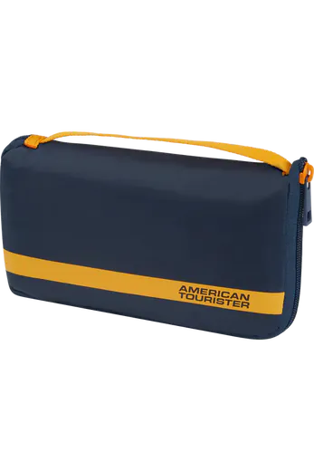 Capa para Mala de Viagem Média Azul/Laranja