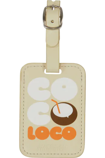 Etiqueta de Viagem Coco Loco