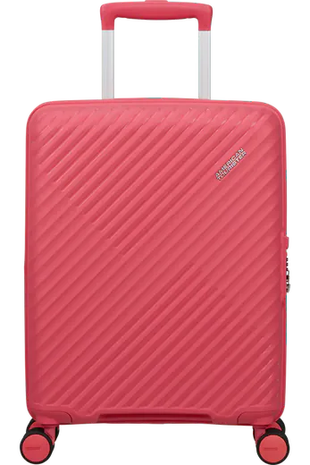 Mala de Cabine 55cm 4 Rodas Rosa Glitch