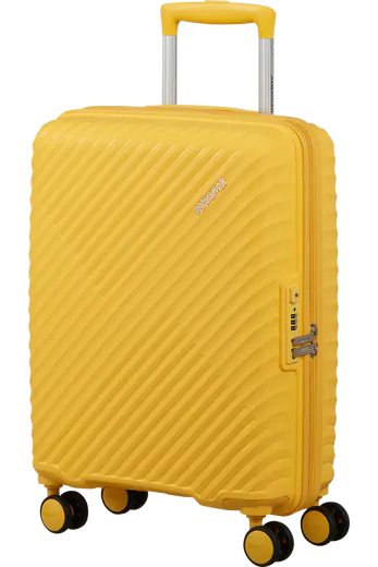 Mala de Cabine 55cm 4 Rodas Amarelo Digital