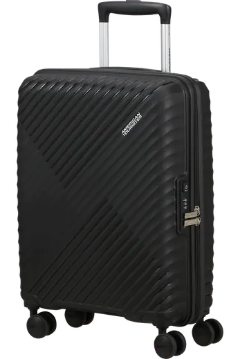 Mala de Cabine 55cm 4 Rodas Preto Code