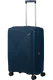 Mala de Viagem Média 68cm Expansível 4 Rodas Azul Darkwave - Mala de Viagem Média 68cm Expansível 4 Rodas Azul Darkwave - Diablast | American Tourister®