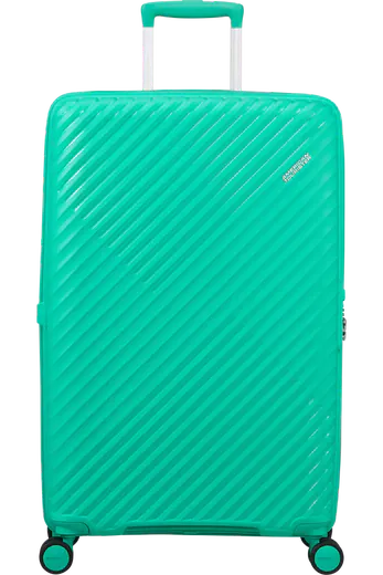 Mala de Viagem Grande 78cm Expansível 4 Rodas Aqua Cyber