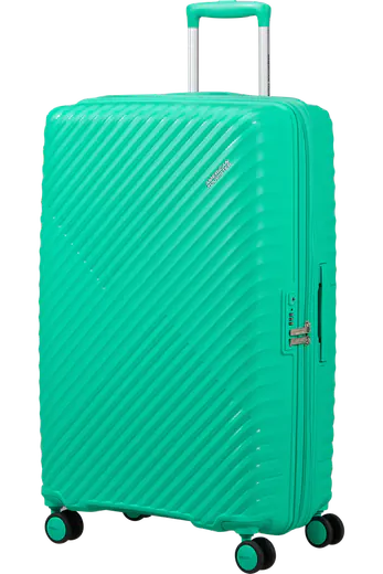 Mala de Viagem Grande 78cm Expansível 4 Rodas Aqua Cyber