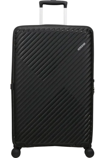 Mala de Viagem Grande 78cm Expansível 4 Rodas Preto Code