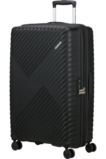 Mala de Viagem Grande 78cm Expansível 4 Rodas Preto Code