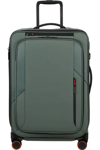 Mala de Viagem Média 67cm Expansível 4 Rodas Verde Sálvia