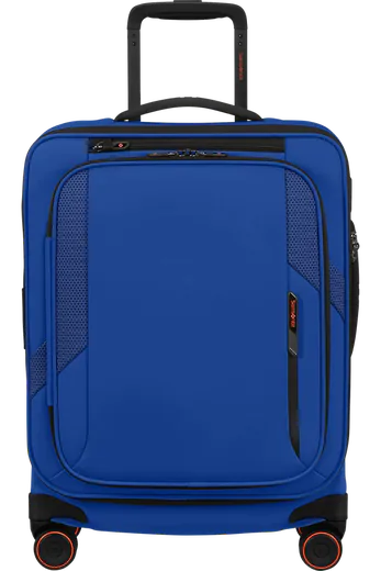 Mala de Cabine 55cm Expansível 4 Rodas Azul Elétrico