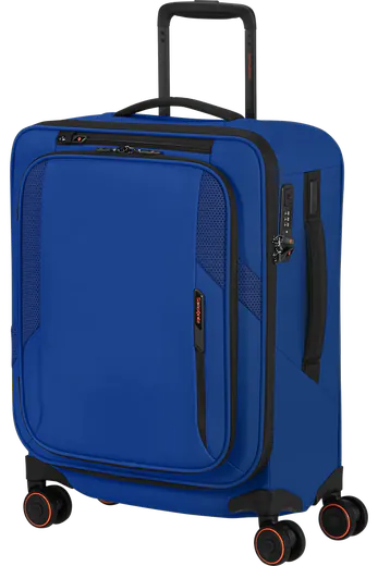 Mala de Cabine 55cm Expansível 4 Rodas Azul Elétrico