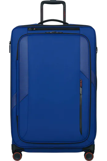 Mala de Viagem Grande 78cm Expansível 4 Rodas Azul Elétrico