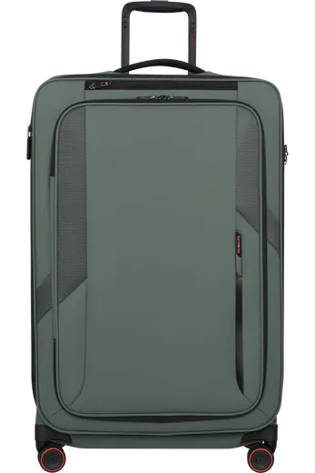 Mala de Viagem Grande 78cm Expansível 4 Rodas Verde Sálvia