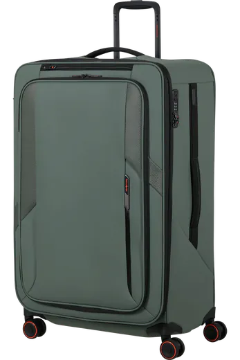 Mala de Viagem Grande 78cm Expansível 4 Rodas Verde Sálvia