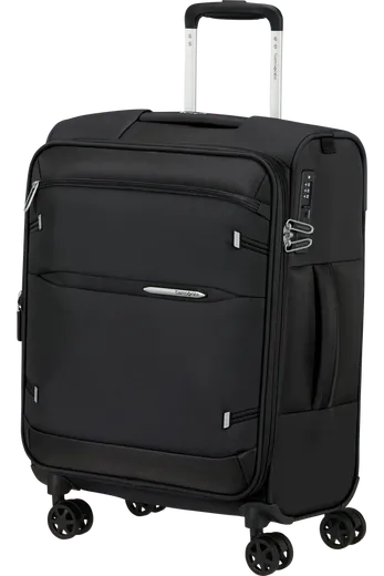 Mala de Cabine 55cm Expansível 4 Rodas Preto