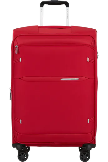 Mala de Viagem Média 68cm Expansível 4 Rodas Vermelho