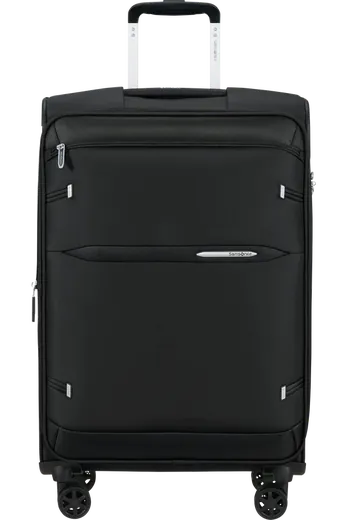 Mala de Viagem Média 68cm Expansível 4 Rodas Preto