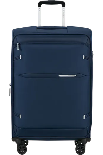 Mala de Viagem Média 68cm Expansível 4 Rodas Azul Marinho