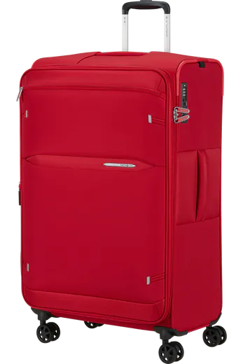 Mala de Viagem Grande 78cm Expansível 4 Rodas Vermelho