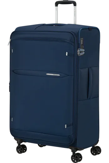 Mala de Viagem Grande 78cm Expansível 4 Rodas Azul Marinho