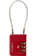 Cadeado com Cabo de Aço Vermelho - Cadeado com Cabo de Aço Vermelho - Acessórios de Viagem | Samsonite