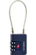 Cadeado com Cabo de Aço Azul - Cadeado com Cabo de Aço Azul - Acessórios de Viagem | Samsonite