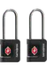Conjunto Cadeados com Chave Preto