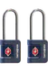 Conjunto Cadeados com Chave Azul - Conjunto Cadeados com Chave Azul - Acessórios de Viagem | Samsonite