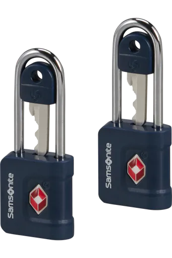 Conjunto Cadeados com Chave Azul