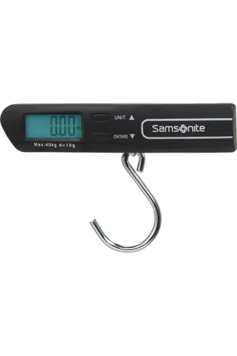 Balança Digital para Malas de Viagem Preto